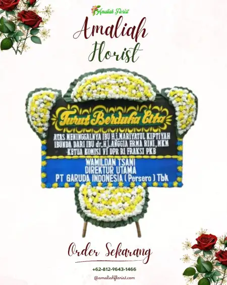 Papan Bunga Duka Semedo